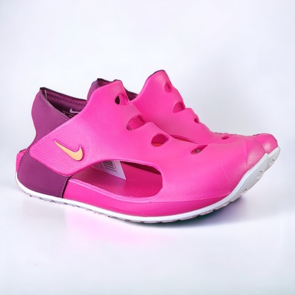 Nike Sunray Protect 3 Shoes for kids Size 1Y DH9462 602 Pink Light NWT - Picture 3 of 15